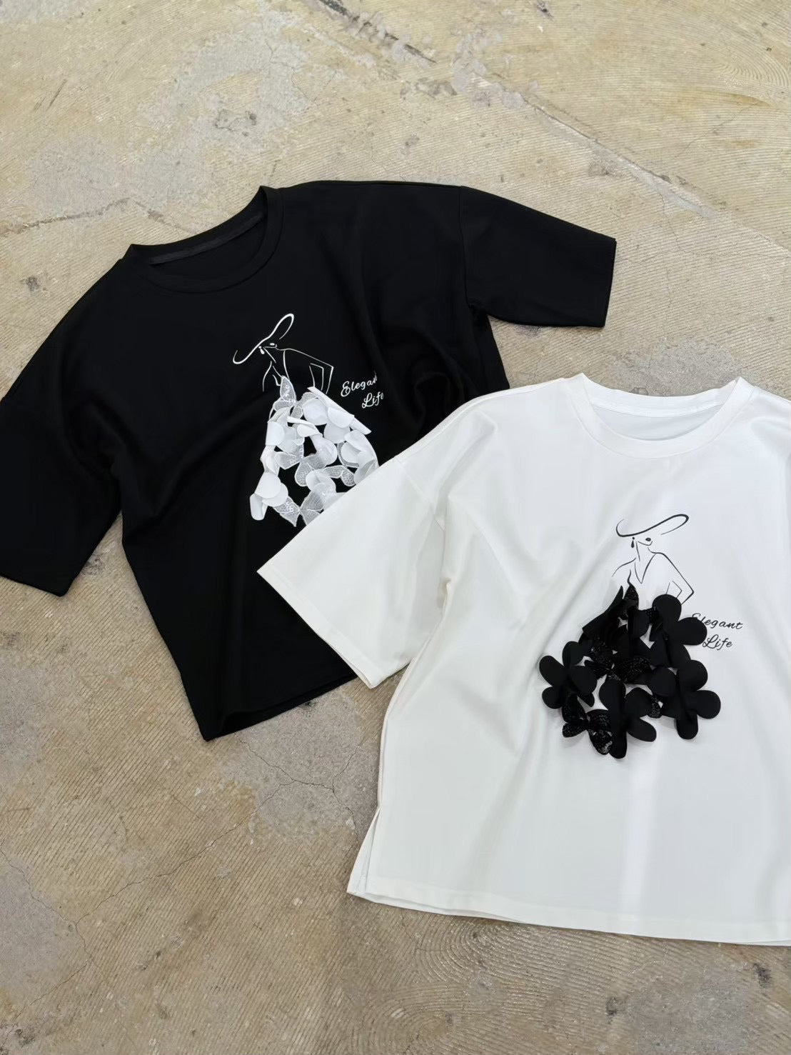 ◎フラワーアートトップス