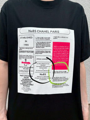 AccountパフュームレシートTシャツ