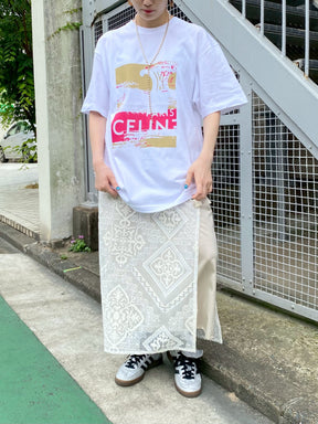 AccountペイントロゴTシャツ