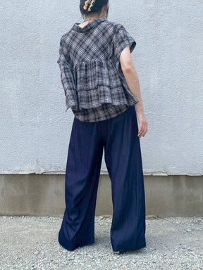 タックイージーワイドパンツ
