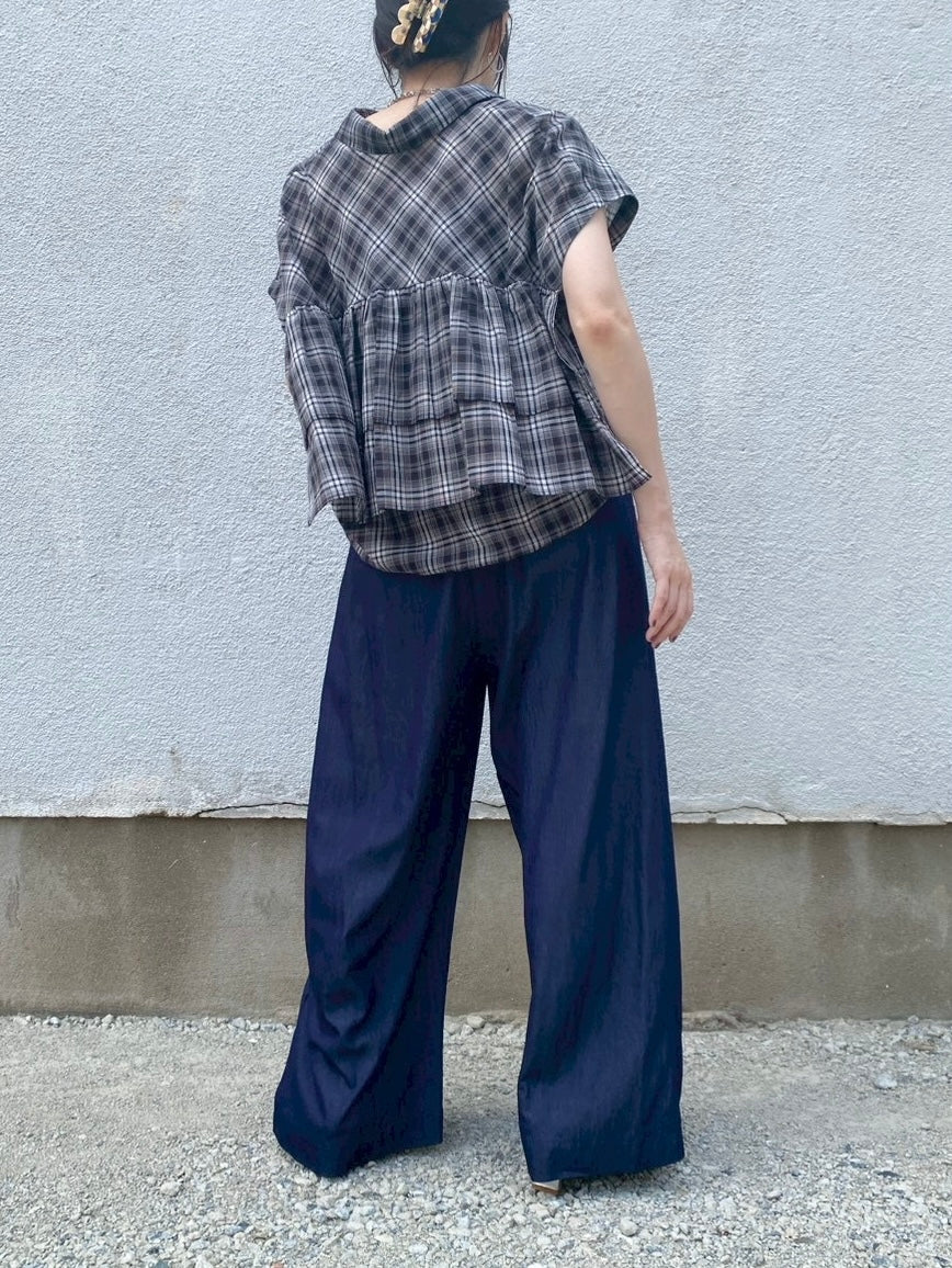 タックイージーワイドパンツ
