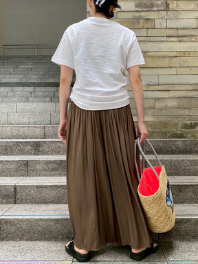 Accountロゴ×ペイントTシャツ.