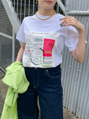 AccountパフュームレシートTシャツ
