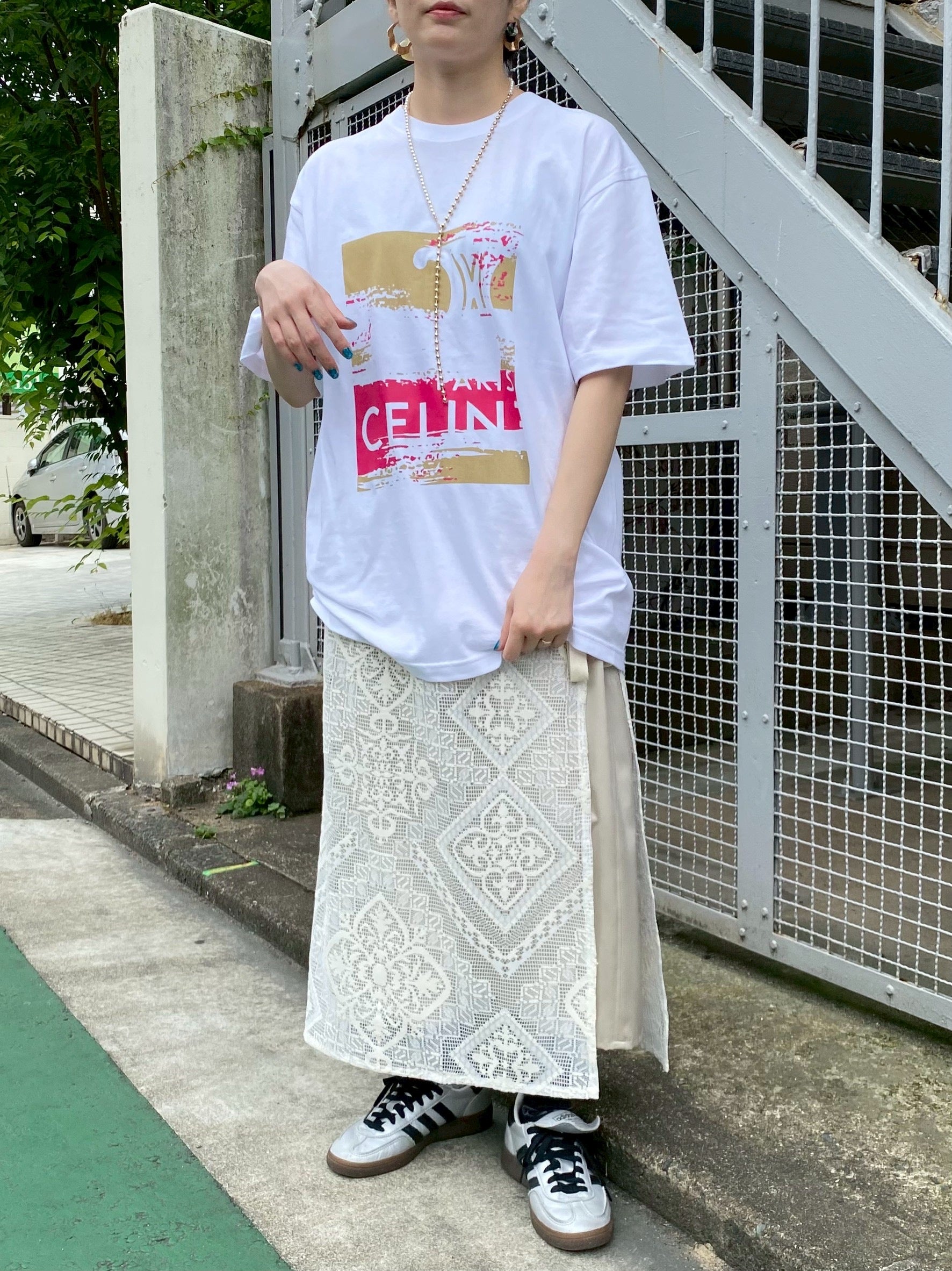 AccountペイントロゴTシャツ
