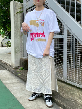 AccountペイントロゴTシャツ