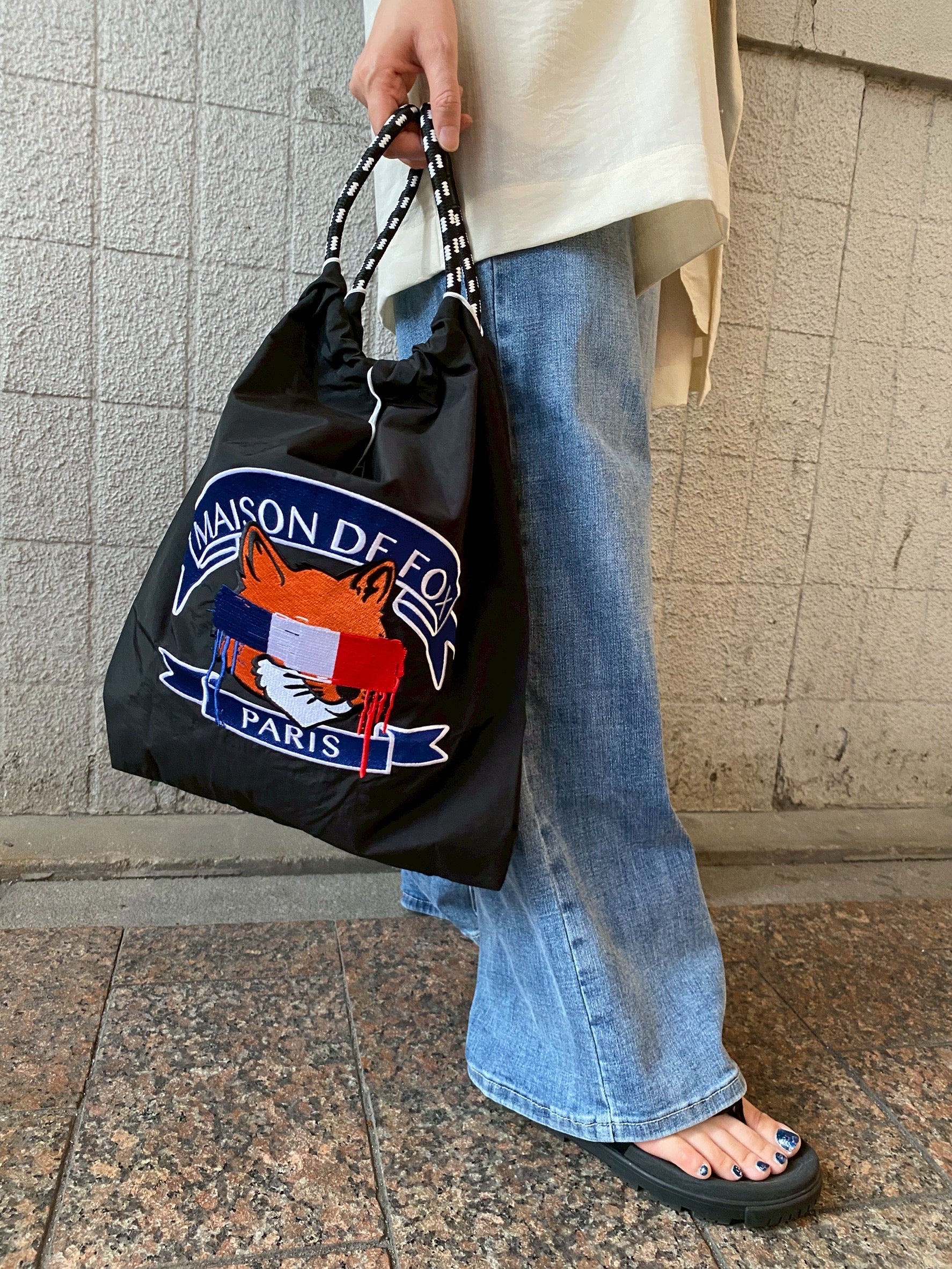 キツネトートバッグ