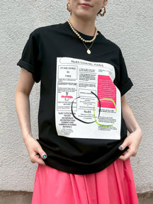 AccountパフュームレシートTシャツ