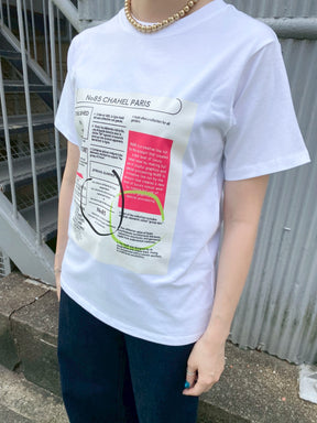 AccountパフュームレシートTシャツ