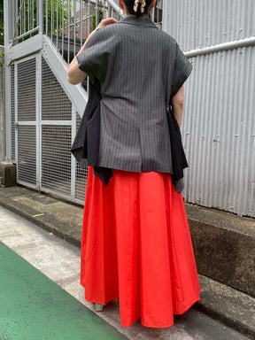 ウエストギャザースカート