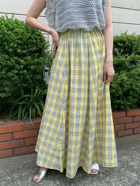 ウエストギャザースカート