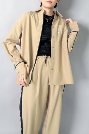 MARECHAL TERRE ( マルシャルテル ) ラインシャツ zmt235bl511
