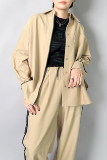 MARECHAL TERRE ( マルシャルテル ) ラインシャツ zmt235bl511