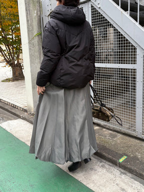 裾バルーンミリタリースカート