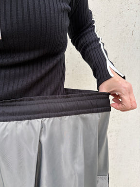 裾バルーンミリタリースカート