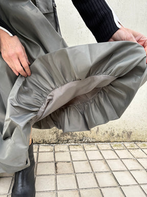 裾バルーンミリタリースカート