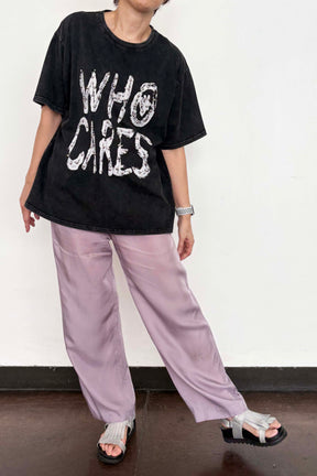 ペイントテキストスタッズTシャツ