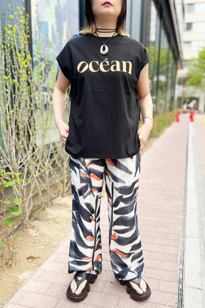 シンプルロゴフレンチTシャツ