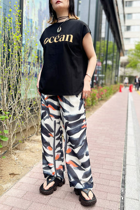 シンプルロゴフレンチTシャツ