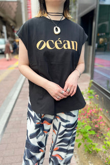 シンプルロゴフレンチTシャツ