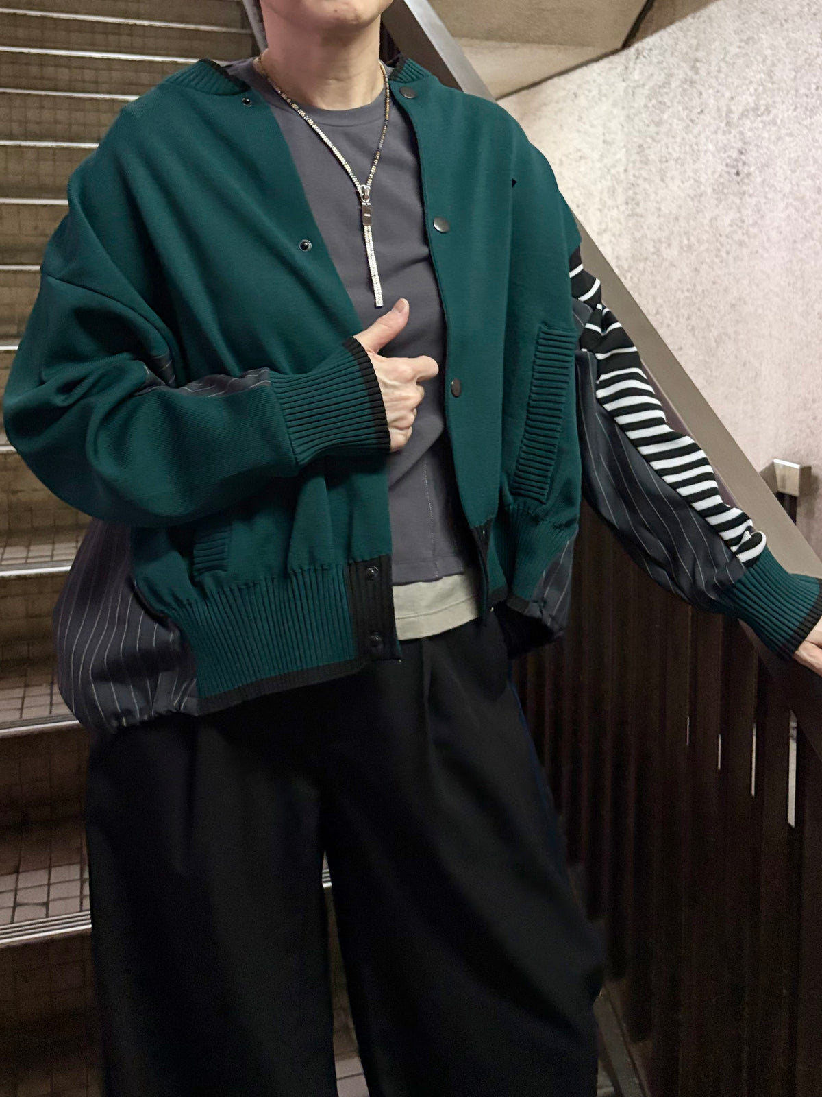 スタジャンカーディガン | STAJAN CARDIGAN