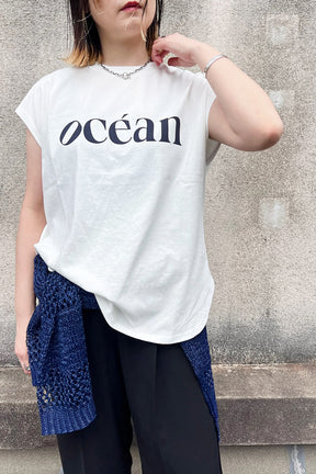 シンプルロゴフレンチTシャツ