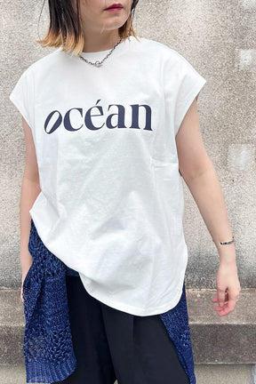 シンプルロゴフレンチTシャツ