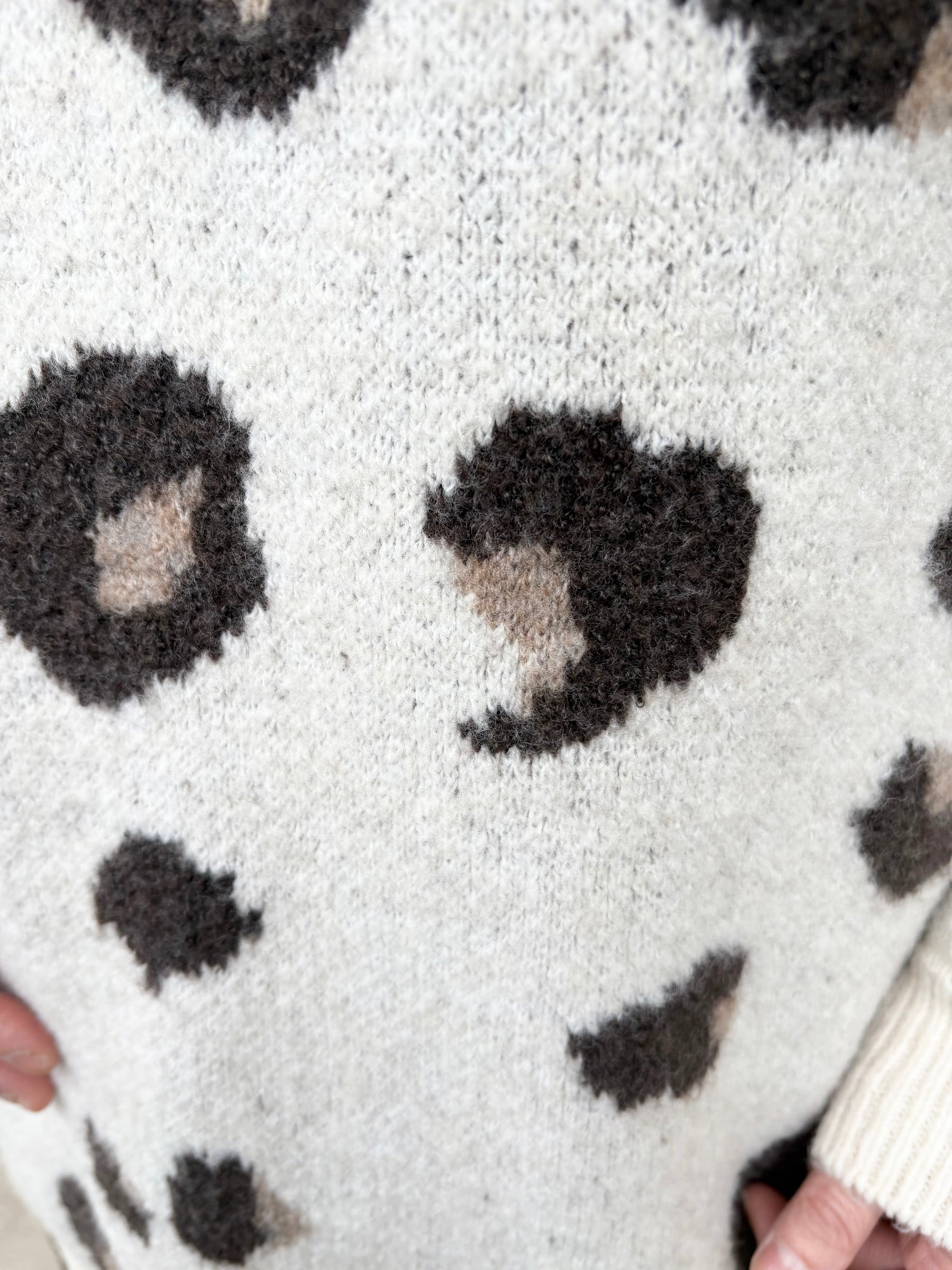 レオパードニット