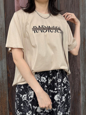 ロゴテープTシャツ