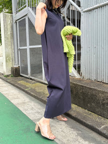 サイドドレープワンピース