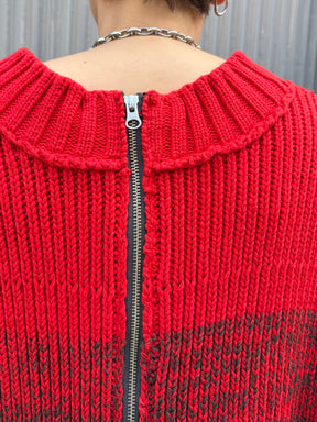 2WAYグラデーションアランニットベスト | 2WAY GRADATION ARAN KNIT VEST