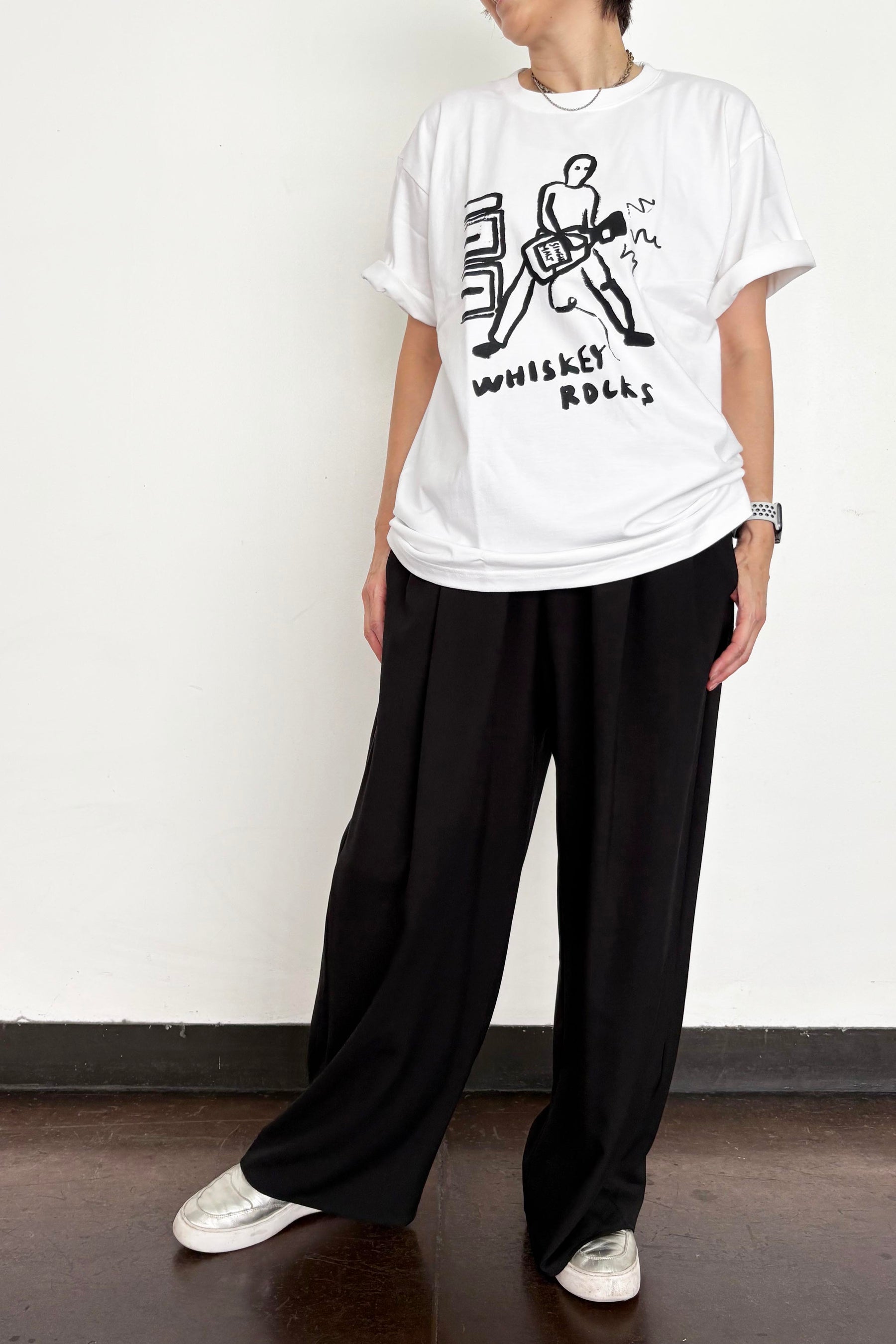 ウイスキーロックTシャツ