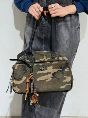 カモフラージュミニボストンバッグ