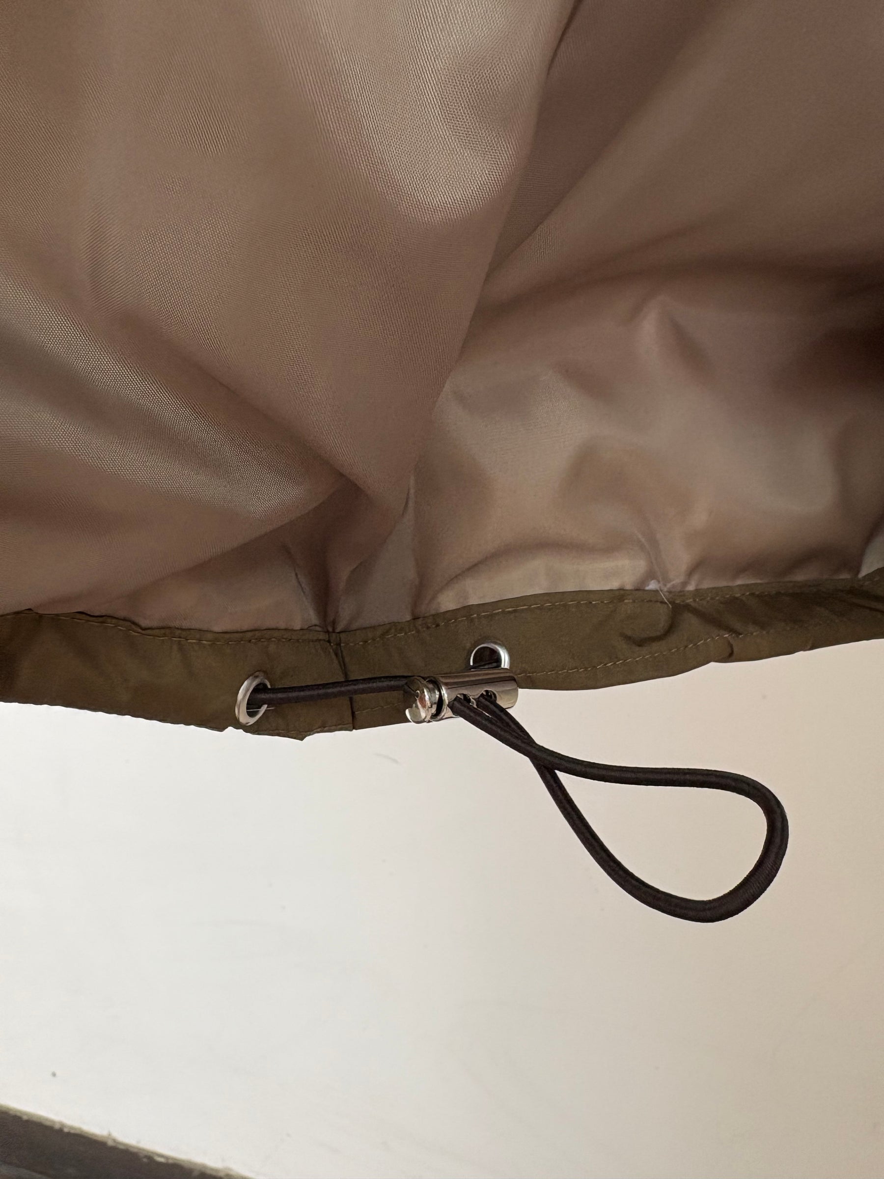 ジグザグキルティングダウンブルゾン