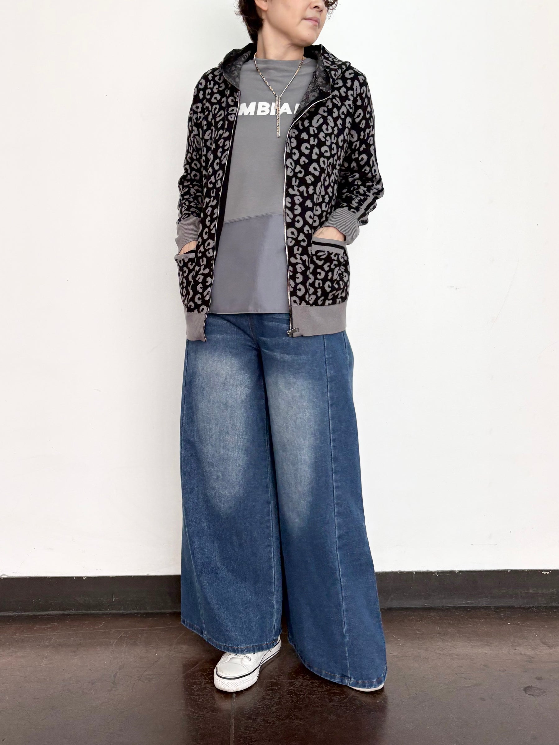 サテンドッキング ロゴカットソー