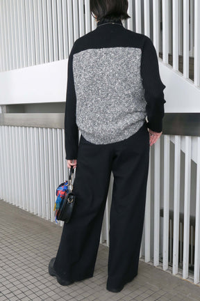 ウォームストレッチワイドパンツ