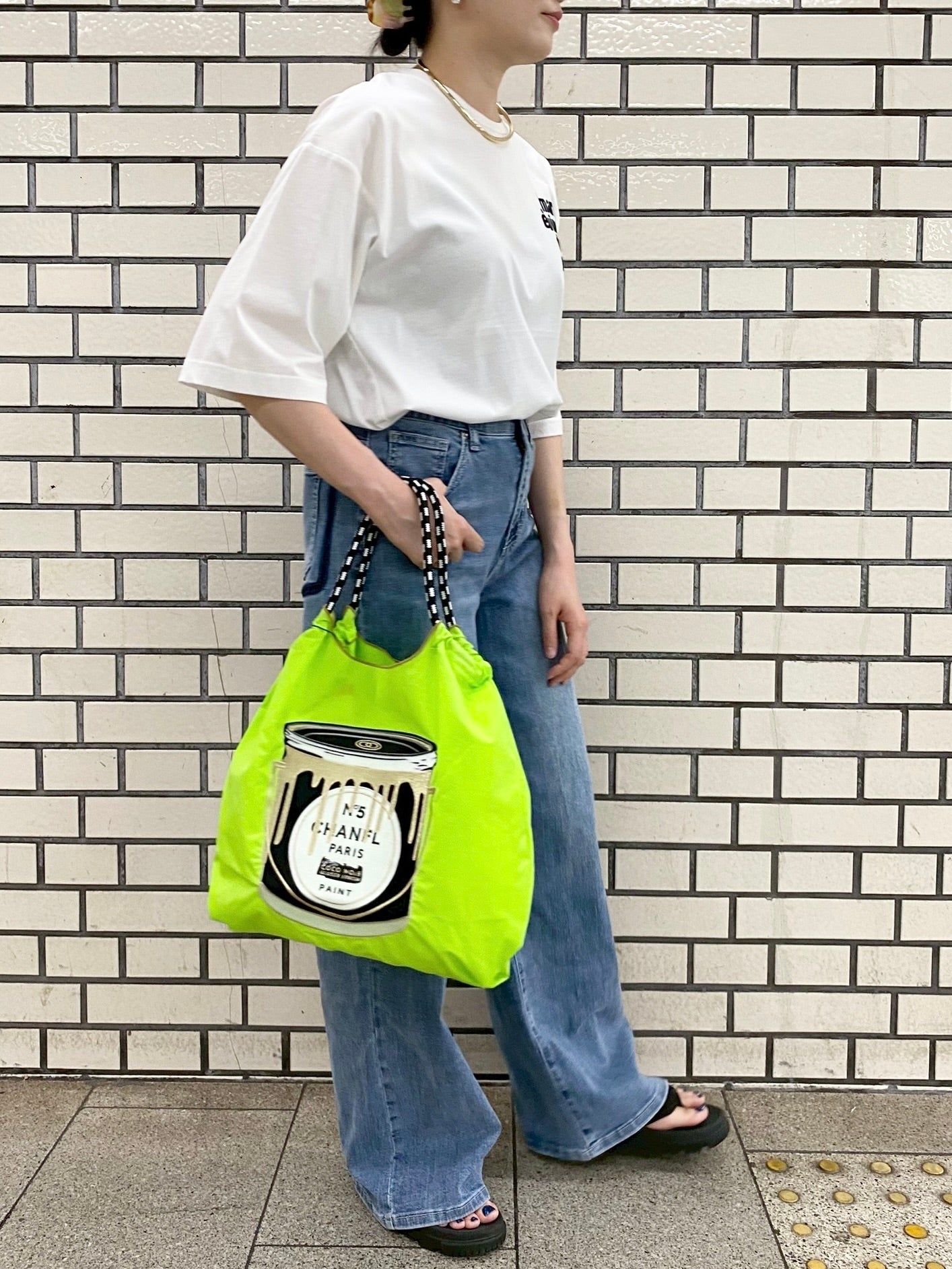 フロッキーバックロゴT