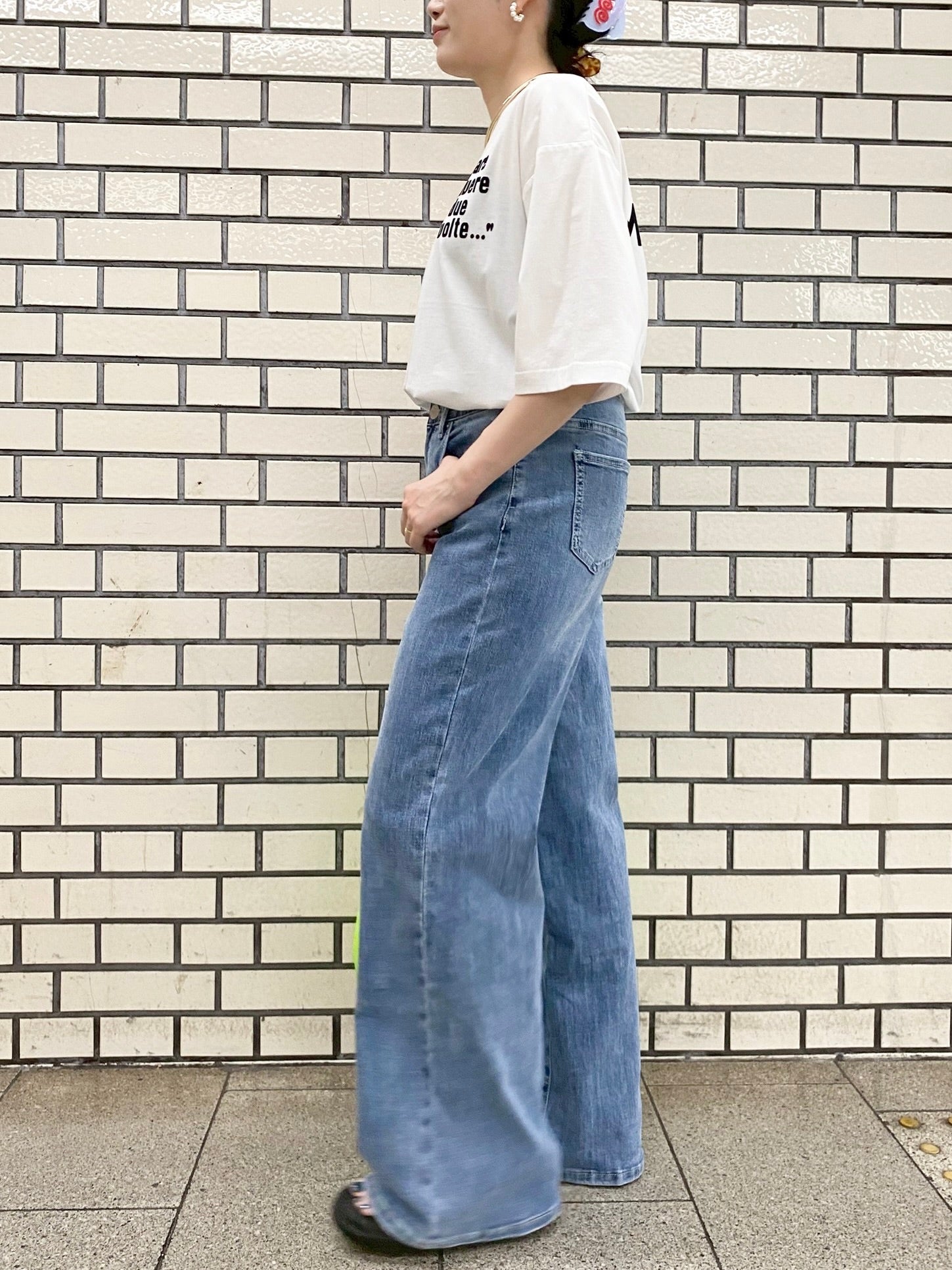 フロッキーバックロゴT