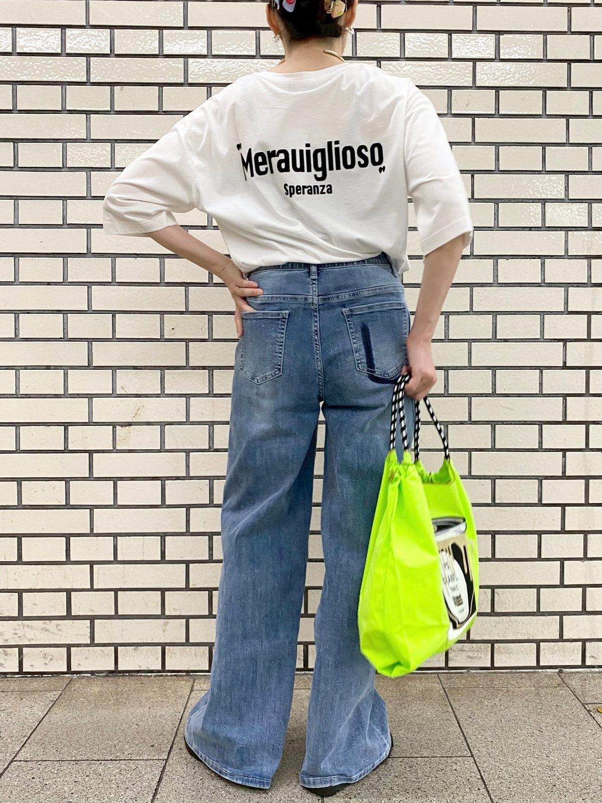 フロッキーバックロゴT