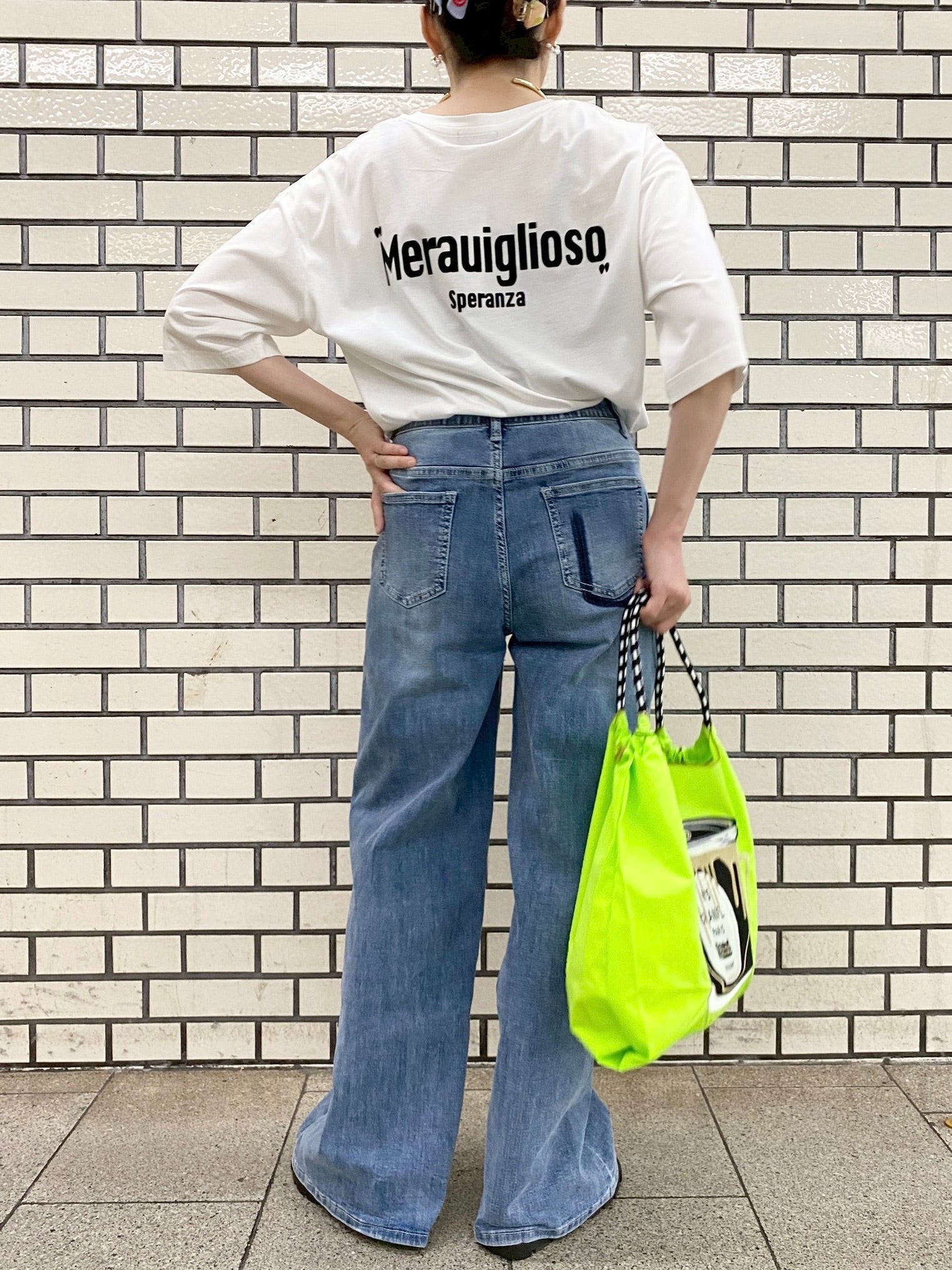 フロッキーバックロゴT