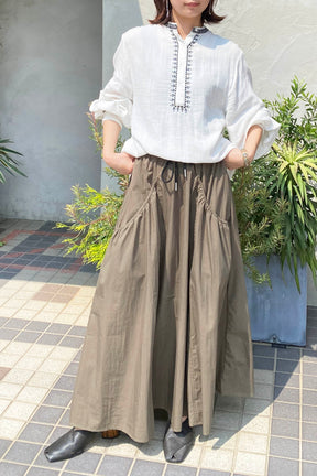 NOTSHY(ノットシャイ)ヘンリーネックブラウス 4402422LOUANISSE