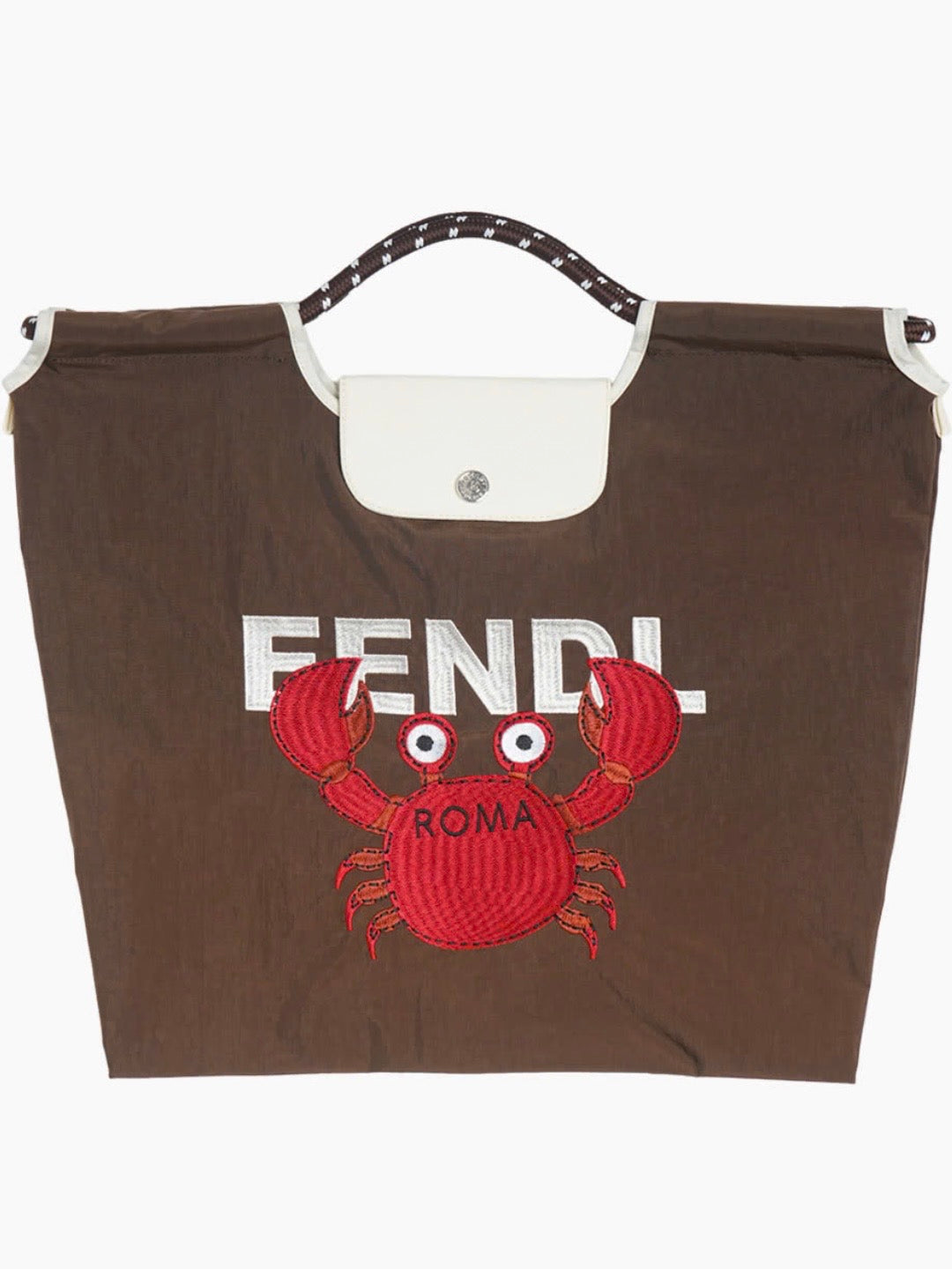 Account CRABフラップトートバッグ  │ CRAB MOTIF FLAP BAG