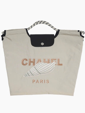 Account SPIRAL SHELLフラップトートバッグ  │ SPIRAL SHELL MOTIF FLAP BAG
