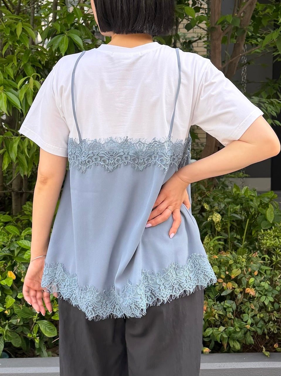 キャミTシャツ.