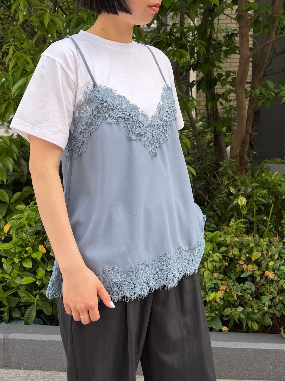 キャミTシャツ.