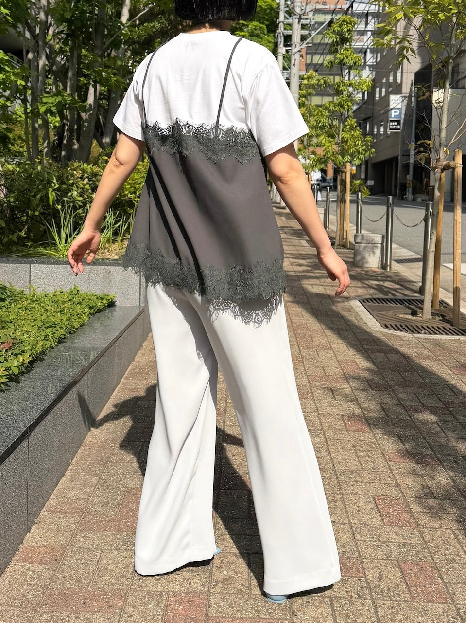 キャミTシャツ.