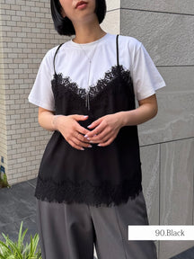 キャミTシャツ.