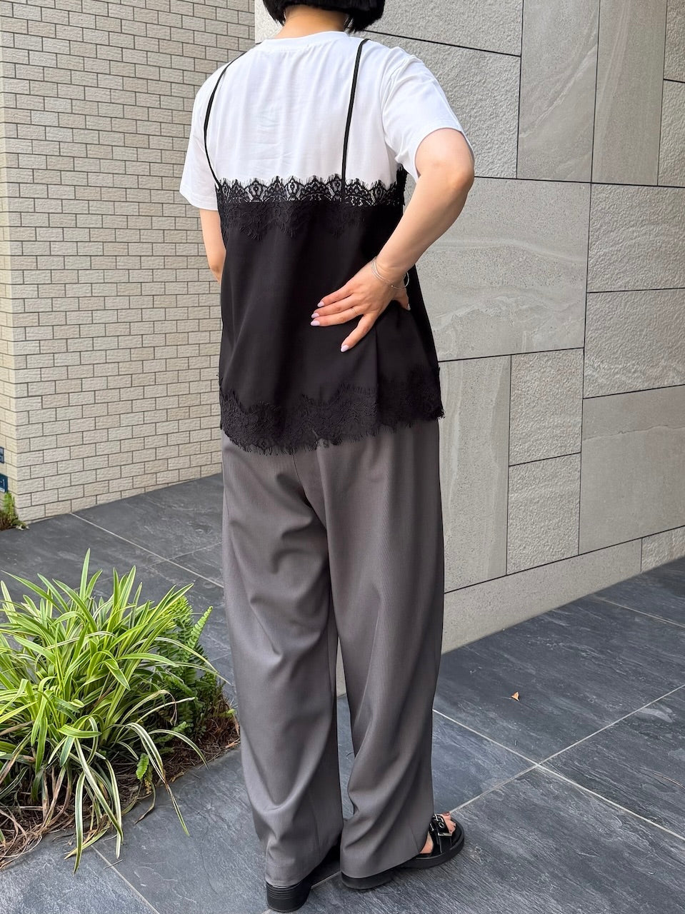 キャミTシャツ.
