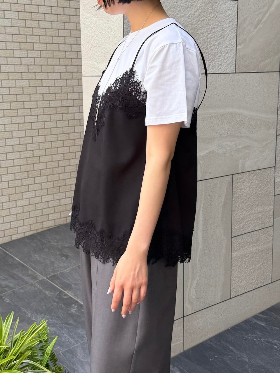 キャミTシャツ.