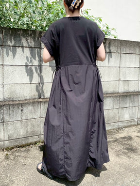 ウエストドロストドッキングワンピース