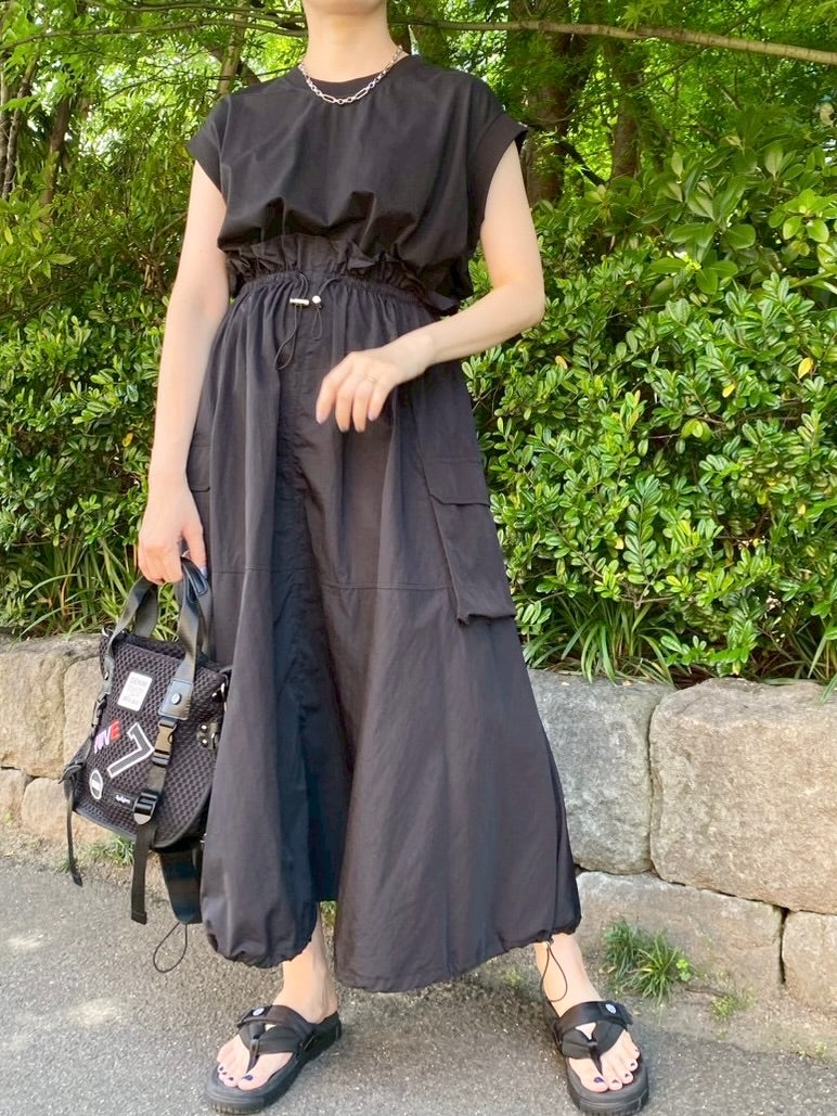 メッシュワッペンショルダーバック